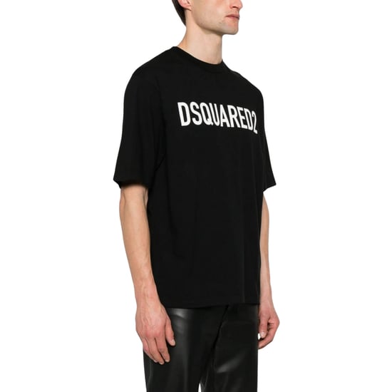 Dsquared2 Bold Logo Black T-shirt - Image 3