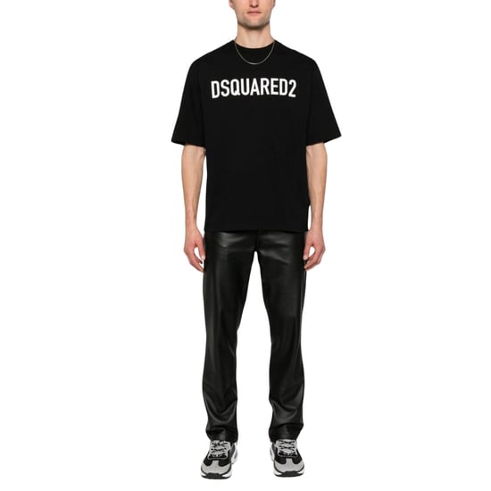 Dsquared2 Bold Logo Black T-shirt - Image 6