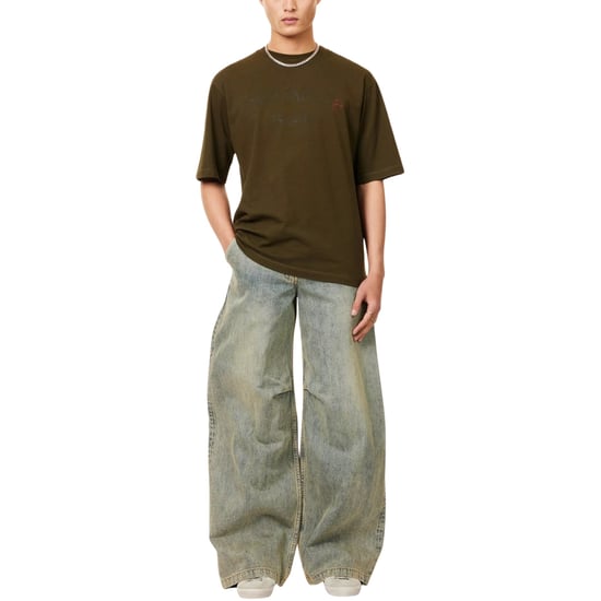 Dsquared2 Milano Logo Military Green T-shirt - Image 5