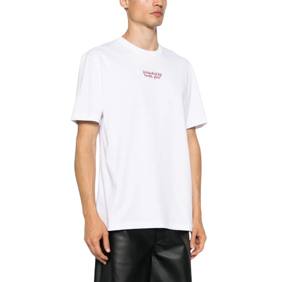 Dsquared2 Loves You-logotyp Vit T-shirt - Image 3
