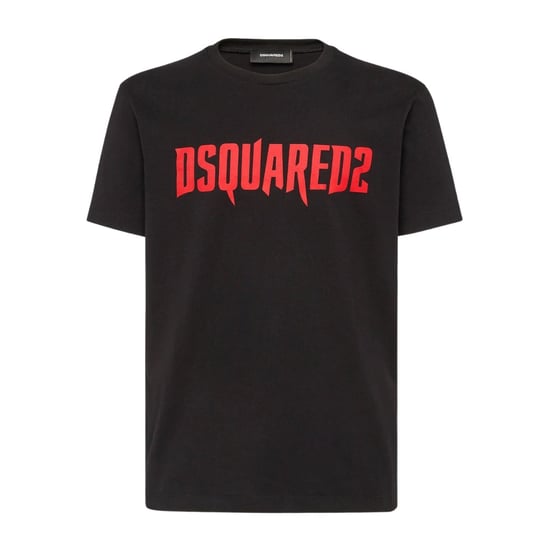 Dsquared2 Horror Logo Zwart T-shirt - Image 1