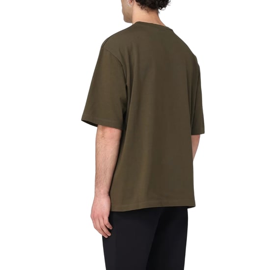 Dsquared2 Phys Ed Logo Militärgrön T-shirt - Image 5