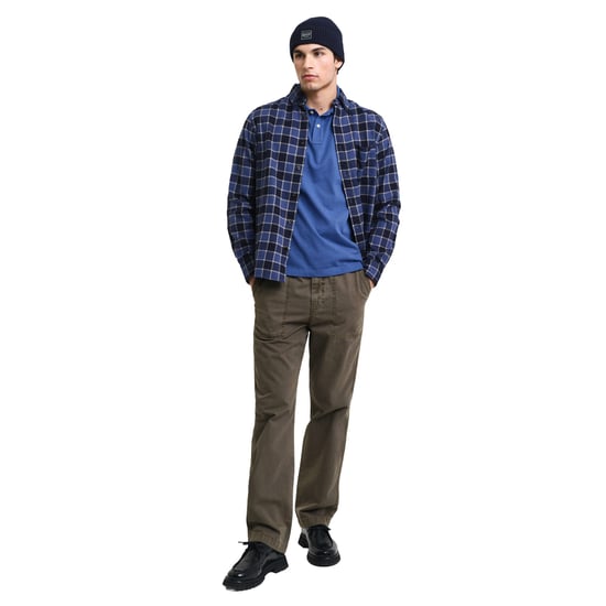 GANT Mens Regular Fit Short Sleeve Shield Logo Pique Polo - Image 5