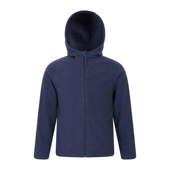 Mountain Warehouse Kinder/Kids Camber Full Zip Hoodie (Donkerblauw) - Image 1