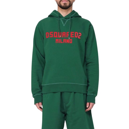 Dsquared2 Milano Logo Grön Träningsoverall - Image 3