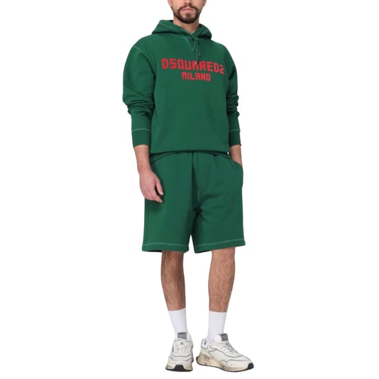 Dsquared2 Milano Logo Grön Träningsoverall - Image 4