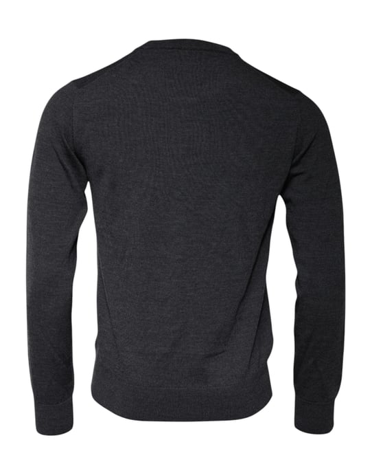 Crew Neck Jumper Classic Knitwear - Image 6