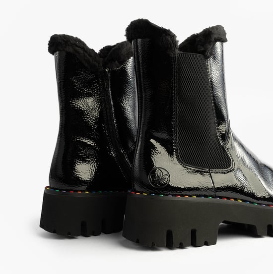 Rieker Y3350-00 Womens Boots Black - Image 5