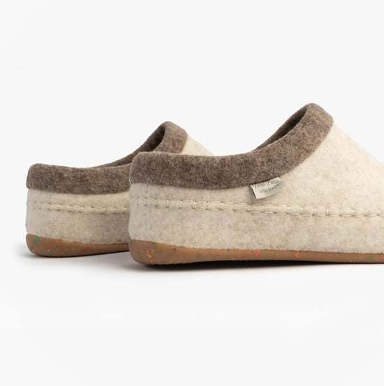 Toni Pons Albons Womens Wedge Mule Slippers Beige - Image 4