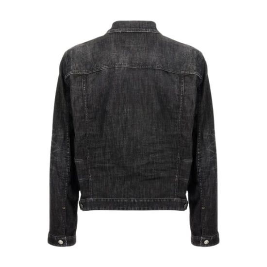 Dsquared2 Easy Wash Spijkerjasje Zwart - Image 2