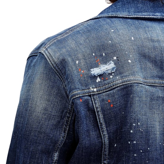 Dsquared2 Dan Marineblauw Jeansjack - Image 4