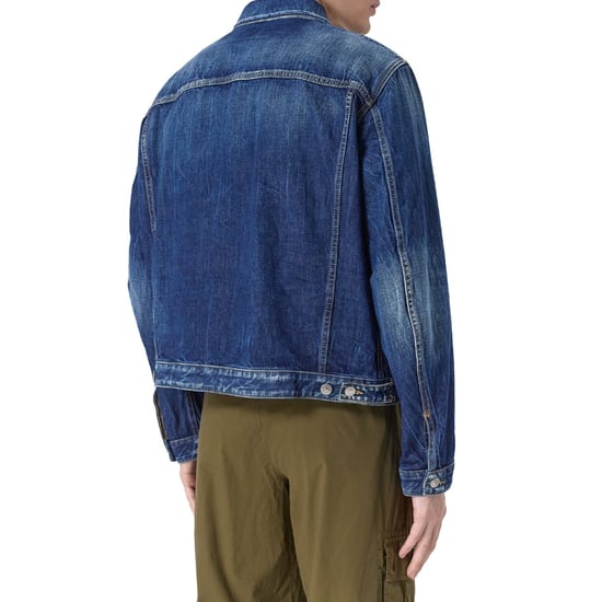 Dsquared2 Dark Semplice Carpenter Spijkerjasje In Marineblauw - Image 3