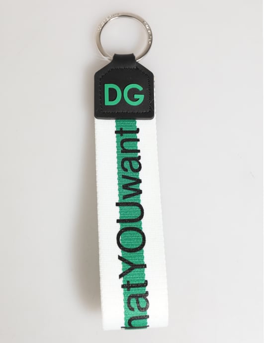 Logo Fabric Keychain - Image 1