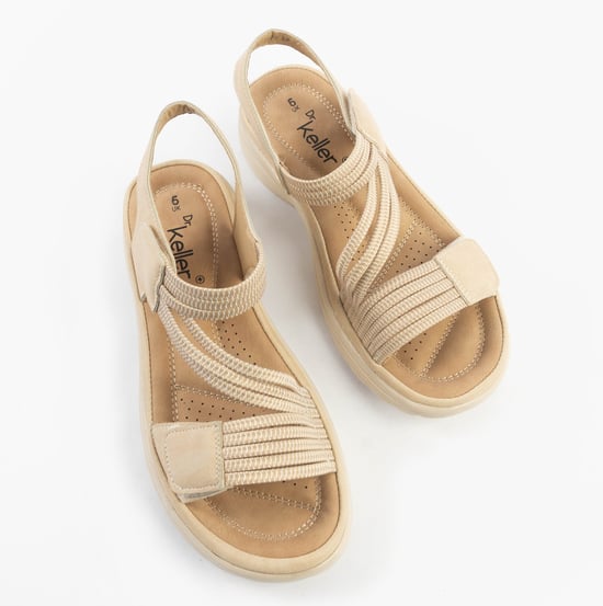 Dr Keller Gina Womens Sandals Beige - Image 2