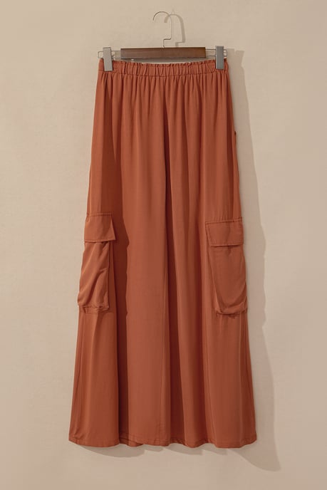 Cargo Pocket Maxi Skirt - Image 4