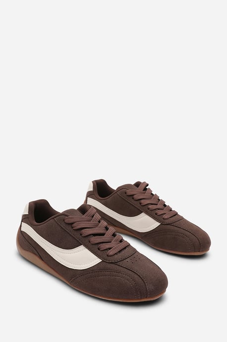 Where's That From Womens 'Ulani' Low-Top Lace up trainer with Contrast Side Stripe - Image 4