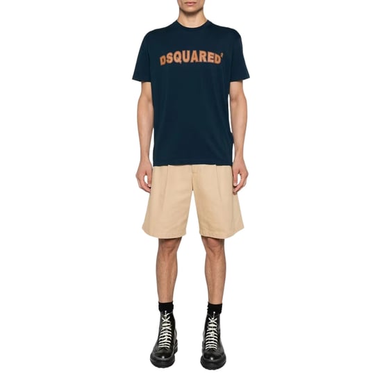 Dsquared2 Cool Fit Blue Navy T-shirt - Image 4