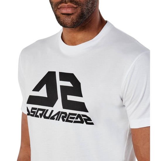 Dsquared2 T-shirt Met Opvallend Logo En Coole Pasvorm, Wit - Image 4