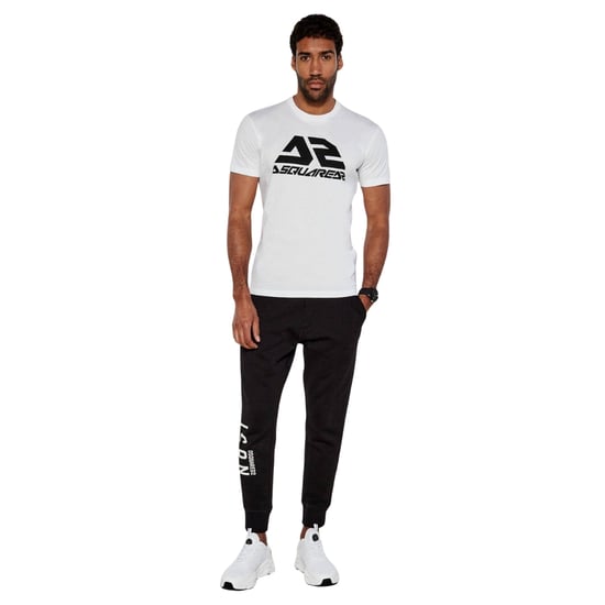 Dsquared2 T-shirt Met Opvallend Logo En Coole Pasvorm, Wit - Image 5