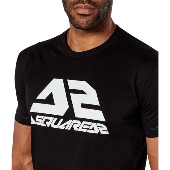 Dsquared2 Bold Logo Cool Fit Black T-shirt - Image 4