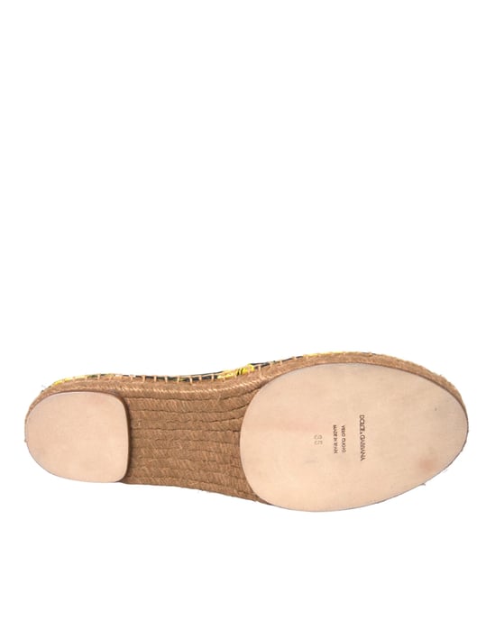 Citrongul print espadrillos slip-on - Image 6
