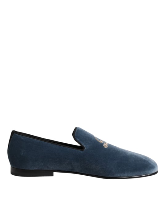 Fluwelen Geborduurde Loafer - Image 1