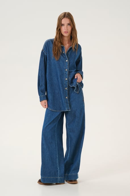 Denim blouse HilmaMW Denim blouse Oversize fit - Image 1