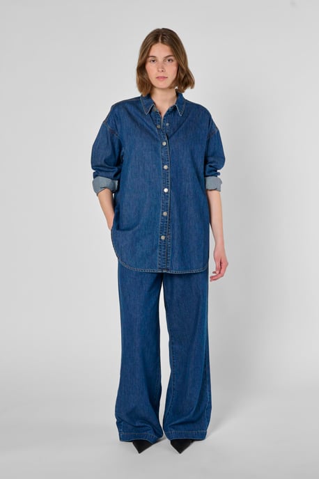 Denim blouse HilmaMW Denim blouse Oversize fit - Image 2