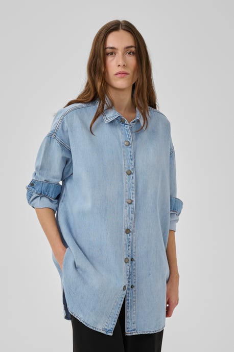 Denim blouse HilmaMW Denim blouse Oversize fit - Image 3