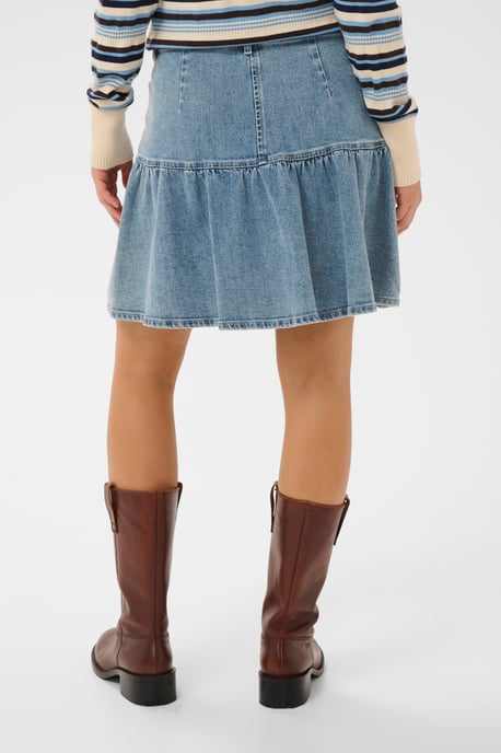 Denim rok PolinaSZ Denim rok A-shape - Image 2