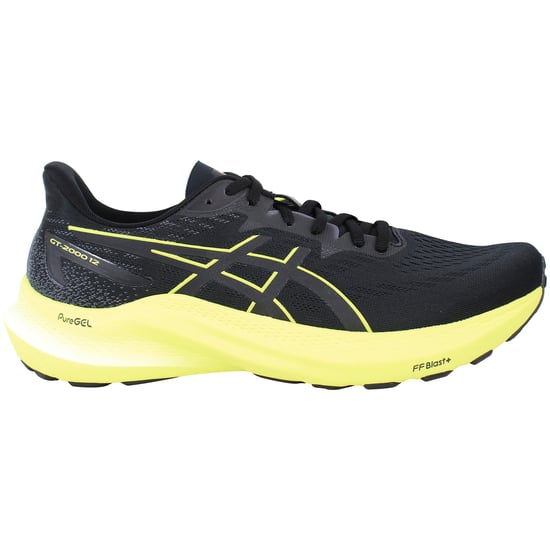 Asics GT-2000 12 Mens Black Running Shoes - Image 1