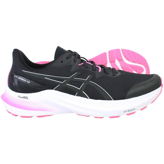 Asics GT-2000 12 Lite-Show Womens Black Running Shoes - Image 4