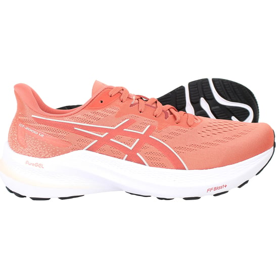 Asics GT-2000 12 Womens Orange Running Shoes - Image 4