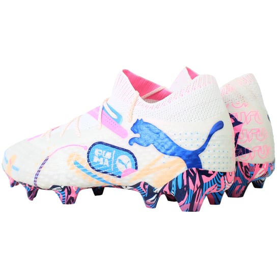 Puma Future 7 Ultimate Vol. FG/AG Mens White Football Boots - Image 3