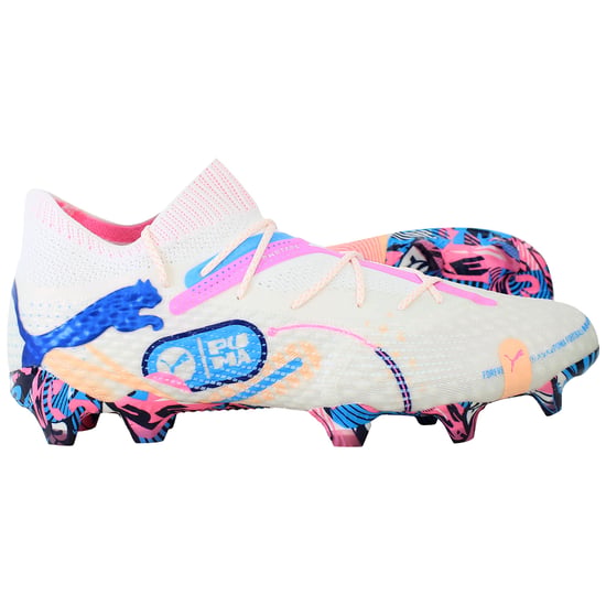 Puma Future 7 Ultimate Vol. FG/AG Mens White Football Boots - Image 4