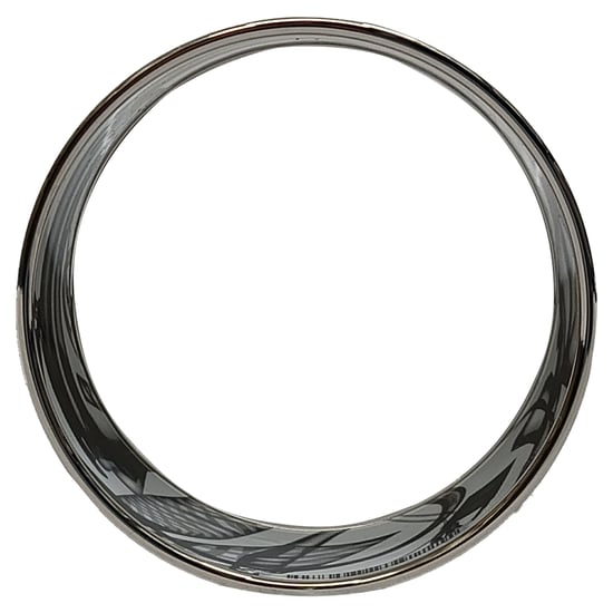 Hermès Please, Check-In Bangle Bracelet in Black Metal - Image 2