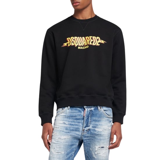 Dsquared2 Macho Logo Svart Sweatshirt - Image 4
