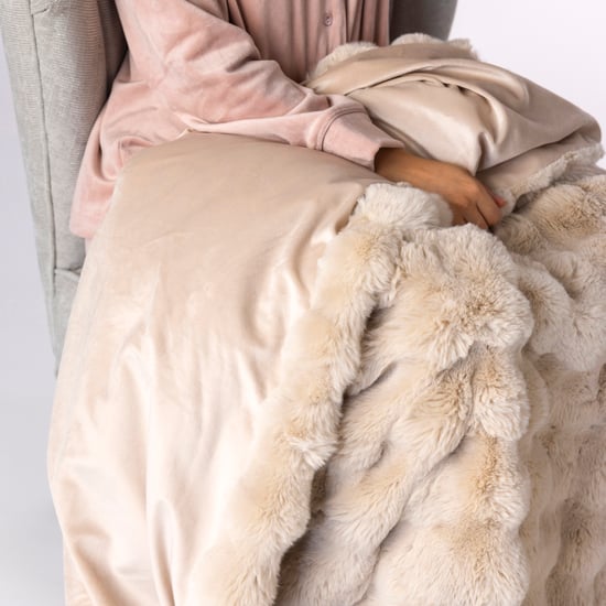 Faux Fur Filt Extra Mjuk Mysig Termisk Stor Filt 180x200cm - Image 5