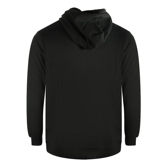 Diesel Denim Division Cut Logo Black Hoodie - Image 2
