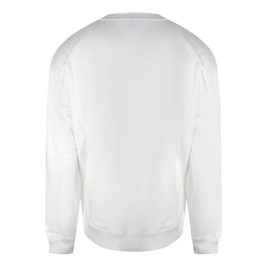 Diesel Effen Witte Sweater - Image 2