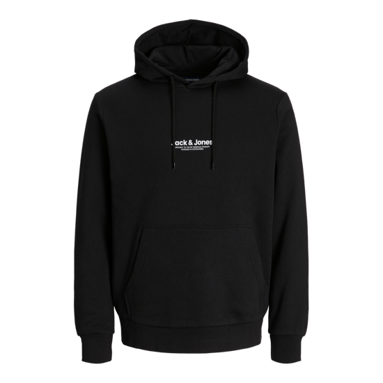 Jack & Jones Hoodies Vesterbro Sweat Hood Zwart - Image 1