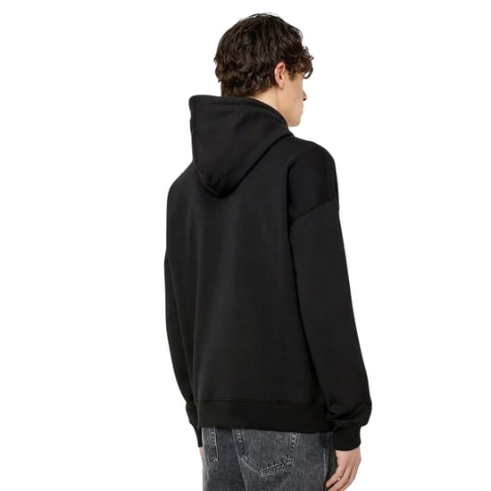 Diesel Hoodie Met Klein Logo, Zwart - Image 2