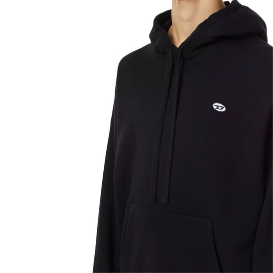 Diesel Hoodie Met Klein Logo, Zwart - Image 3
