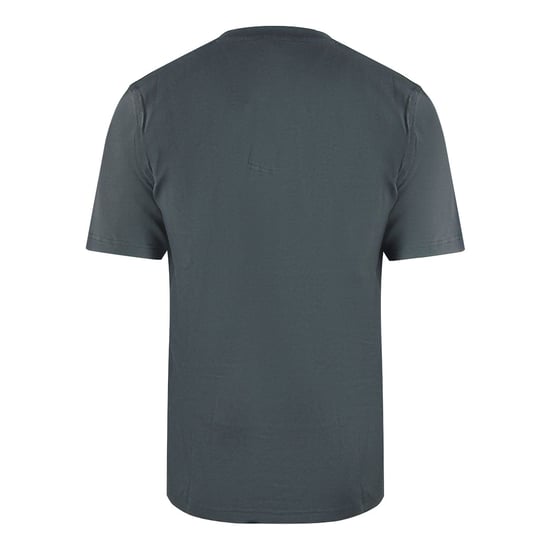 Diesel Small Plaque Logo Grey T-shirt - Image 2