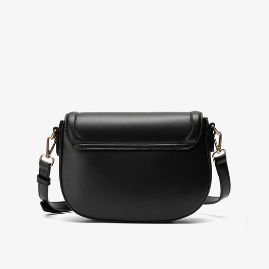 Livia Saddle Black Bags - Image 2