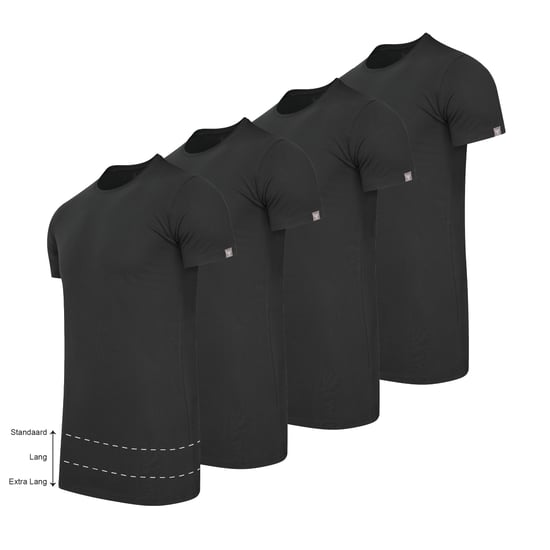 Cappuccino Italia 4-Pack T-shirts Svart - Image 2