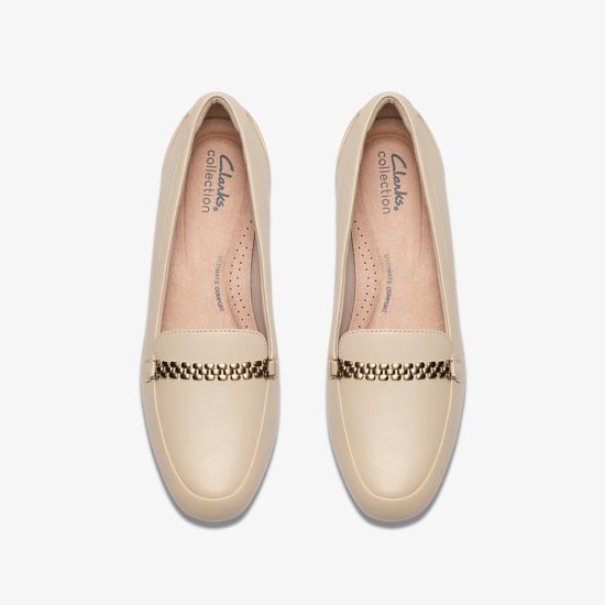 Juliet Mia Cream Leather Shoes - Image 6