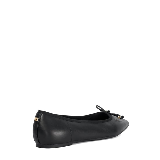 Dune Ladies Hennie - Brown Leather Ballet Flats - Image 4