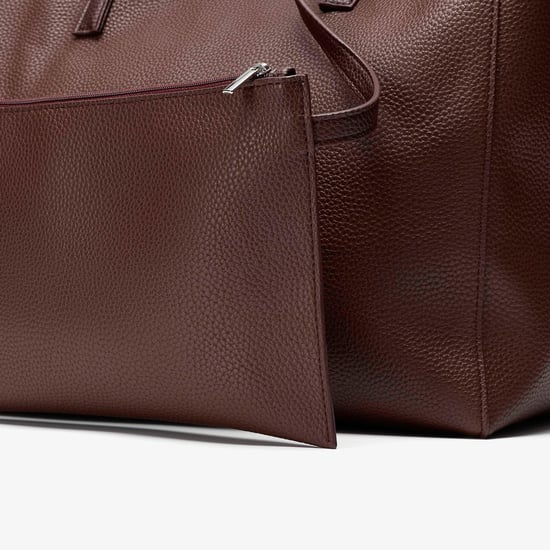 Envelope Tote Burgundy Bags - Image 5