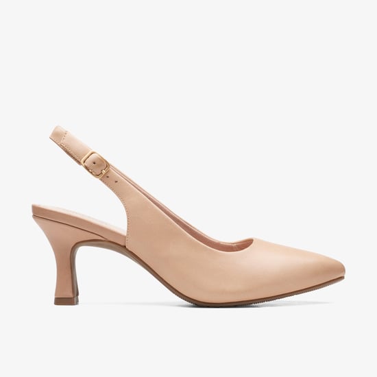 Kataleyna Step Warm Beige Leather Shoes - Image 1